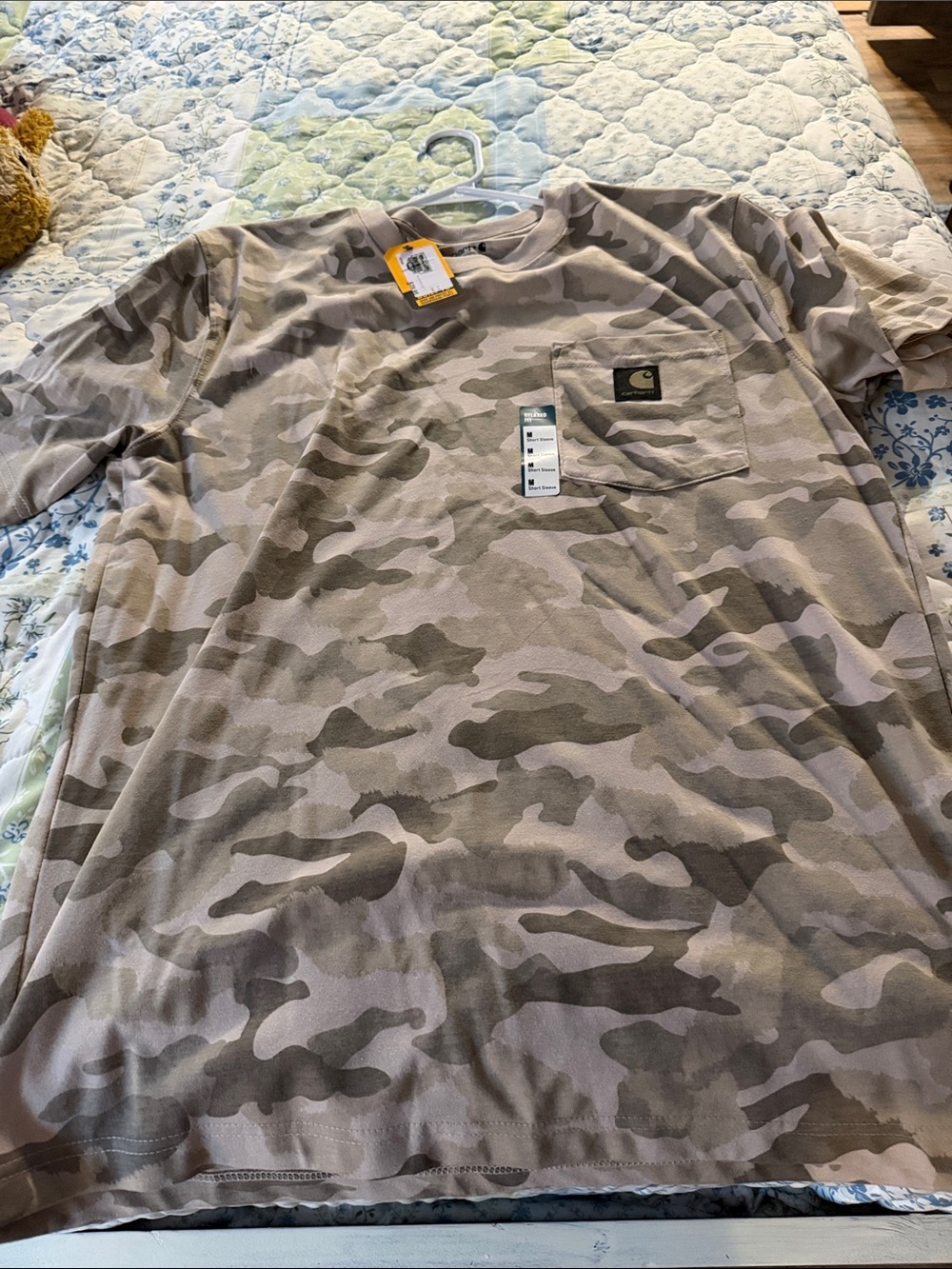 Men’s camo Carhartt tshirt